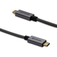 thumbnail image 1 of Verbatim USB-C to USB-C Cable 47-Inch Braided, Black 99674, 1 of 2