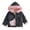 Black, variant on Mnyotv Girls Hooded Fleece-Lined Denim Jackets Outwear Long Sleeve Plush Coats Fall Winter Clothes for Little Girl Size 12-18 Months