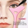 thumbnail image 1 of Visland Eyeliner Aid Stencil Quick Effect Wide Application Time-saving Ergonomic Handle Makeup Tool Multi-angle Silicone Eyeliner Stencils Tool for Novice, 1 of 9