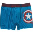 thumbnail image 1 of Captain America Distressed Shield Underwear Boxers Briefs-Small (28-30), 1 of 3