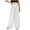 White, variant on Naughtyhood Womens 2024 Elastic High Waisted Pants Casual Wide Leg Long Pant Trousers with Pocket, Pants for Women Wide Leg, Loose Trousers Business Work Casual Pants