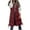 #346-Red, variant on Ounisa Long Puffer Vest Women Sleeveless Puffer Jacket Lightweight Quilted Jackets Winter Warm Zip Up Coat Outerwear