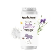 Boogie and Bean Lavender and Cornstarch Baby Powder, Natural Talc Free Body Powder 4 oz