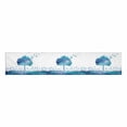 thumbnail image 2 of MKHERT Watercolor Space Galaxy Nature Tree Butterflies And Birds Silhouette Table Runner Home Decor for Wedding Party Banquet Decoration 16x72 Inch, 2 of 2
