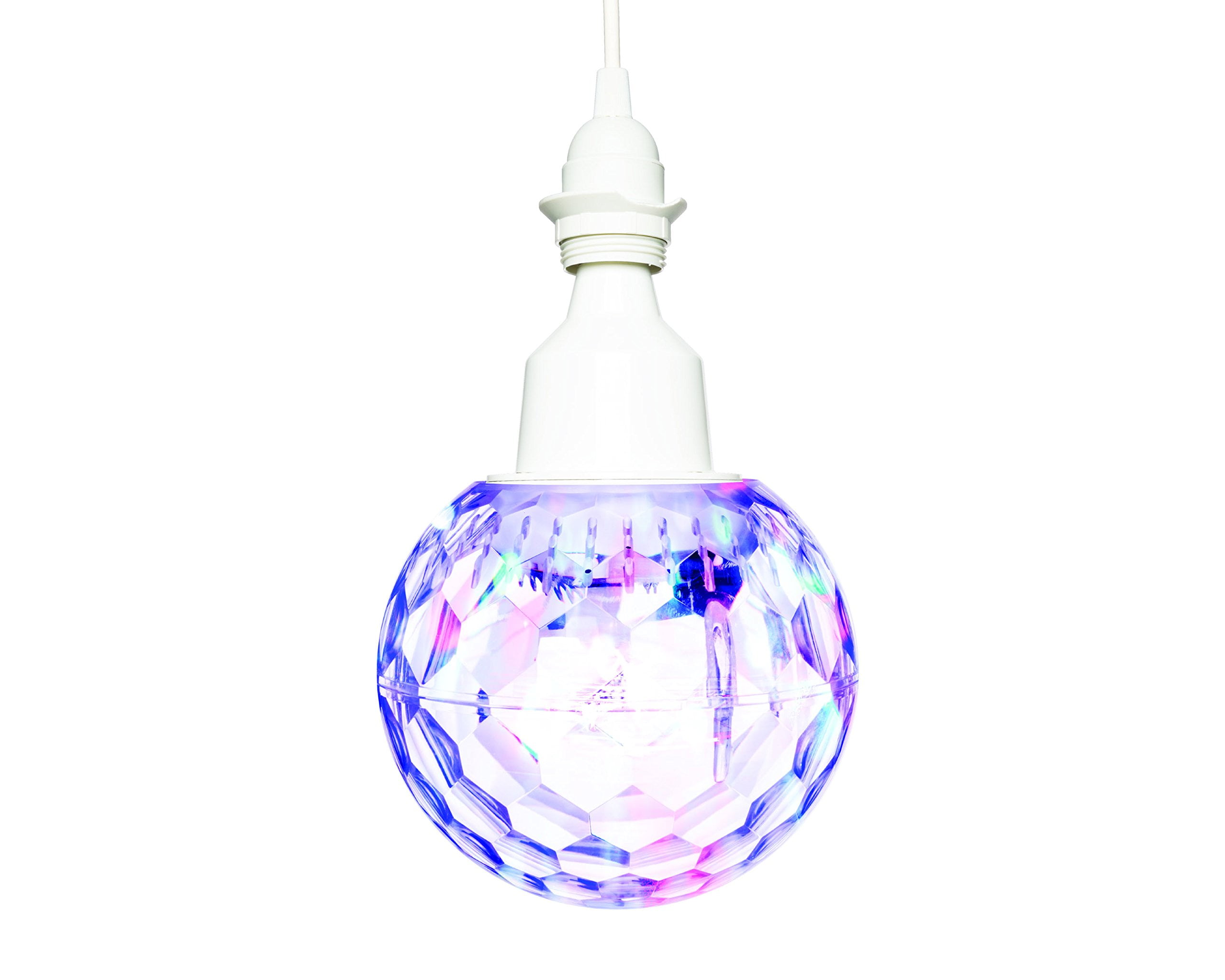 ION Party Ball Spinning Disco Ball with BuiltIn Lights