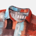thumbnail image 5 of Mens Plus Size Shirts Men Hawaiian Short Sleeve Beach Shirt Printed Summer Casual Button Down Shirts, 5 of 9