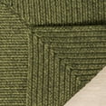 thumbnail image 7 of SAFAVIEH Braided Rishika Solid Machine Washable Reversible Runner Rug, Green, 2'3" x 22', 7 of 7