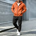 thumbnail image 4 of DYTTDG Men's 2-Piece Tracksuit Set, Full Zip Hooded Sweatshirt and Drawstring Jogger Pants, Casual Athletic Sweatsuit with Pockets for Daily Gym Wear S-XXXL, 4 of 8