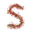 thumbnail image 2 of 5.9 FT Artificial Leaf Garland Faux Plastic Vines With Flowers For Summer Decor Front Door Porch Wedding Arch Wall Party Decoration, 2 of 6