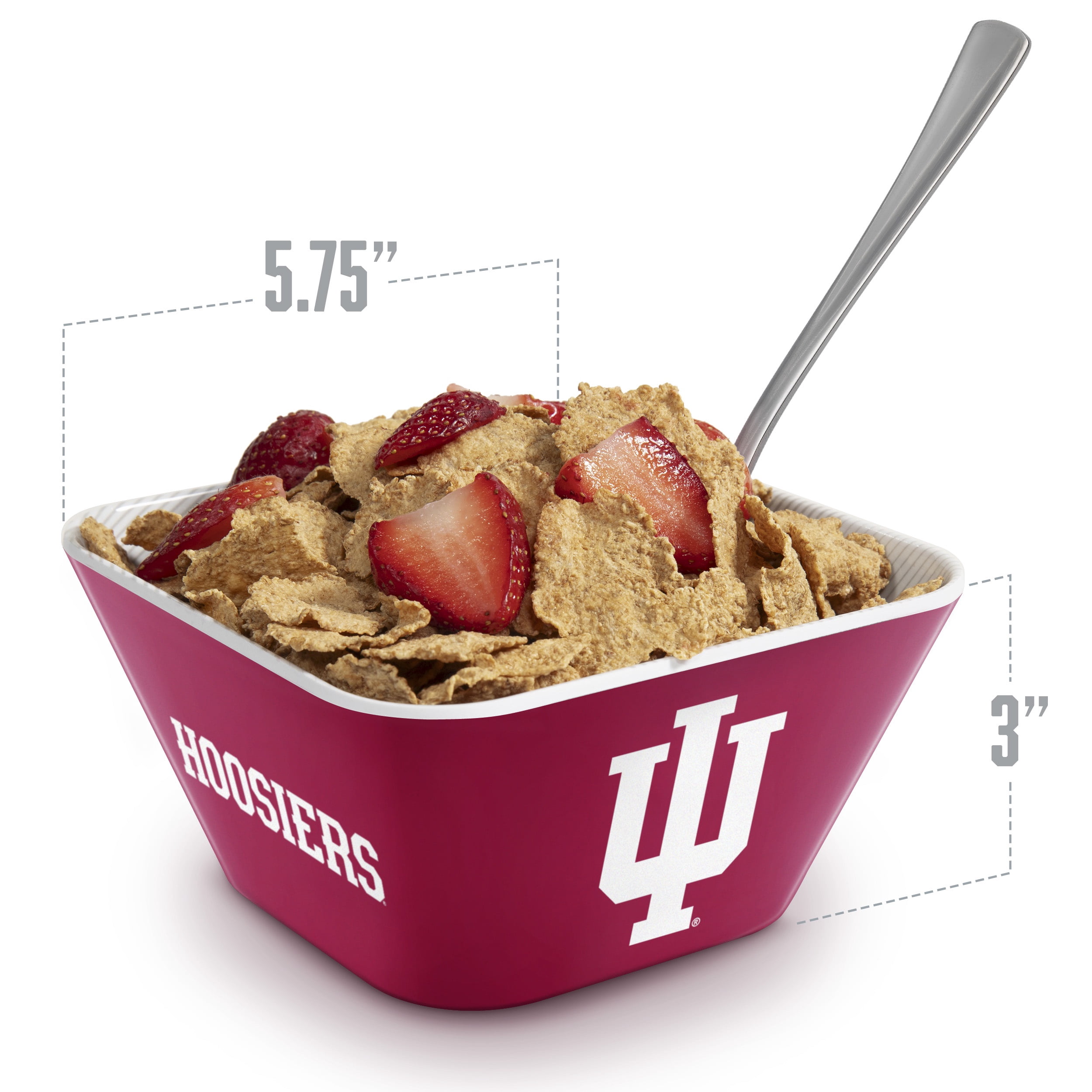 YouTheFan NCAA Indiana Hoosiers Small Snack Bowl