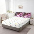 thumbnail image 4 of Afro Comforter Set 7 Piece Bed in a Bag Twin,American African Princess Magical Bedding Sets Black Hair R Stars Sheet Set with Comforter, 4 of 5