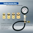 thumbnail image 6 of P PBAUTOS Engine Cylinder Pressure Gauge, Compression Tester Kit with Adapters, 0-300PSI, 8PCS, 6 of 6