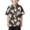 BJUTIR780-Brown, variant on Boys T Shirts Children Beach Casual Collar Button Open Shirt Short Sleeve Shirt Regular Fit Top Size 6-7 Years
