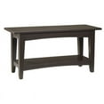 thumbnail image 3 of Shaker Cottage Tray Shelf Coat Hook with Bench Set, Chocolate, 3 of 7
