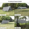 OUTAD 3x4 Meters Ultra-light 40D Silicon Coating Sun Shade Sail for Outdoor
