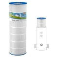 thumbnail image 1 of VEVOR Cartouche de Filtre pour Spa 120 Pi2 Compatible Pentair R173216 Pleatco PAP150, 1 of 9