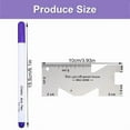 thumbnail image 5 of Fabric Marker with Metal Sewing Ruler Water Erasable Fabric Marking Pen, 5 of 19