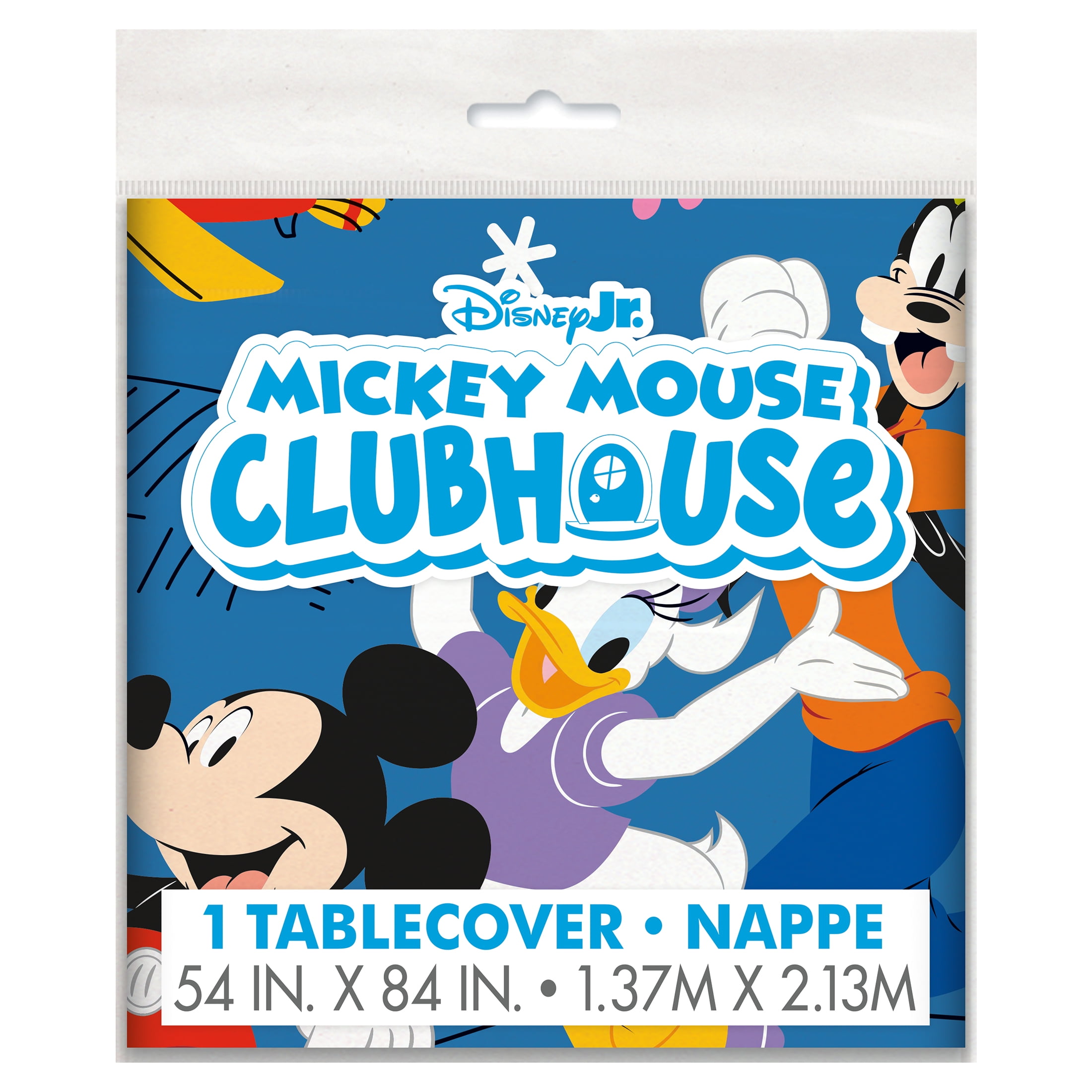 1 ct. Mickey & Friends Tablecover 54" x 84"