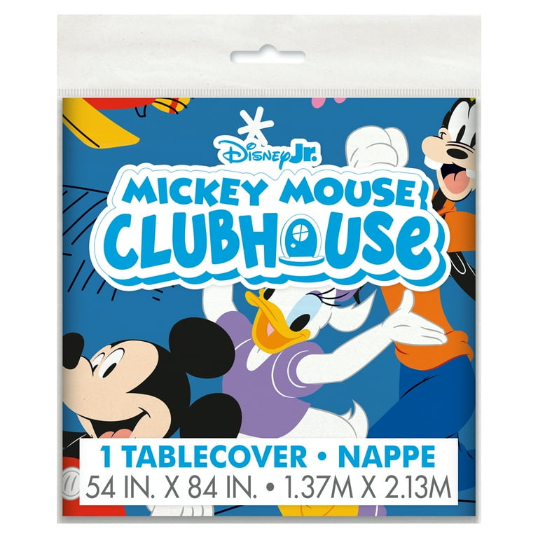 Mickey Mouse Clubhouse Rectangular Plastic Tablecloth 54x84 for