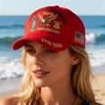 thumbnail image 5 of Eagle & Liberty,United States 250th Anniversary Hat,250th Anniversary USA Hat,Bald Eagle Embroidery Patriotic Baseball Cap, 5 of 7