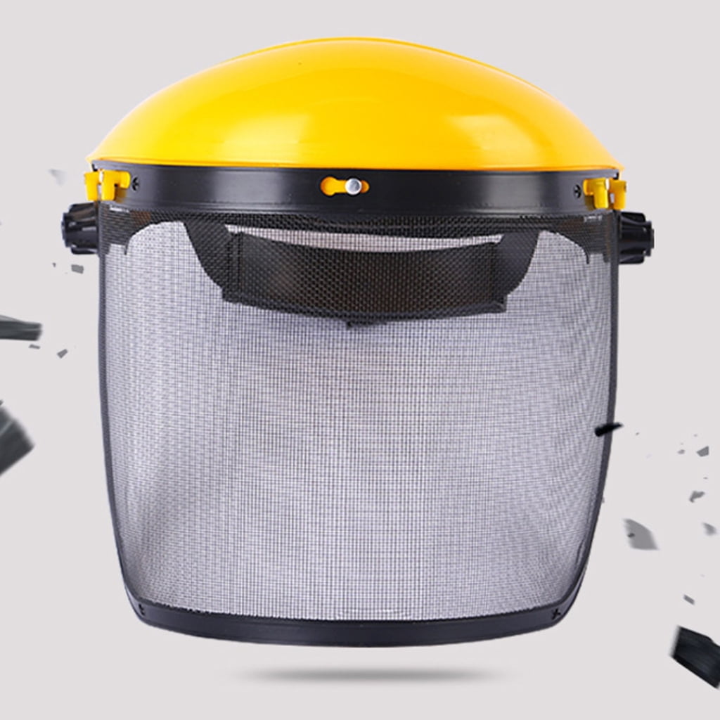 Adjustable Face Shield For Welding & Woodworking, Lightweight Hat With Clear Guard