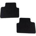 thumbnail image 3 of Ikon Motorsports Compatible with 92-95 Civic 2Dr 3Dr 4Dr OE Factory Style Black Nylon Carpet Car Floor Mats Front Rear 4pcs 1992 1993 1994 1995, 3 of 5