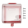 thumbnail image 2 of Push Button Switch Protector, Emergency Stop Switch Cover Safe Transparent Professional Prevent Misoperation  For Electrical Equipments, 2 of 8