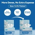 thumbnail image 5 of Winner Face Towels, 100% USA Cotton Facial Towel , Makeup Remover Wipes, Dry/Wet Use, Face Towelettes Disposable, Unscented Cotton Tissues for Sensitive Skin, Facial Cleansing, Nursing, , 7.87" x 7.8, 5 of 10
