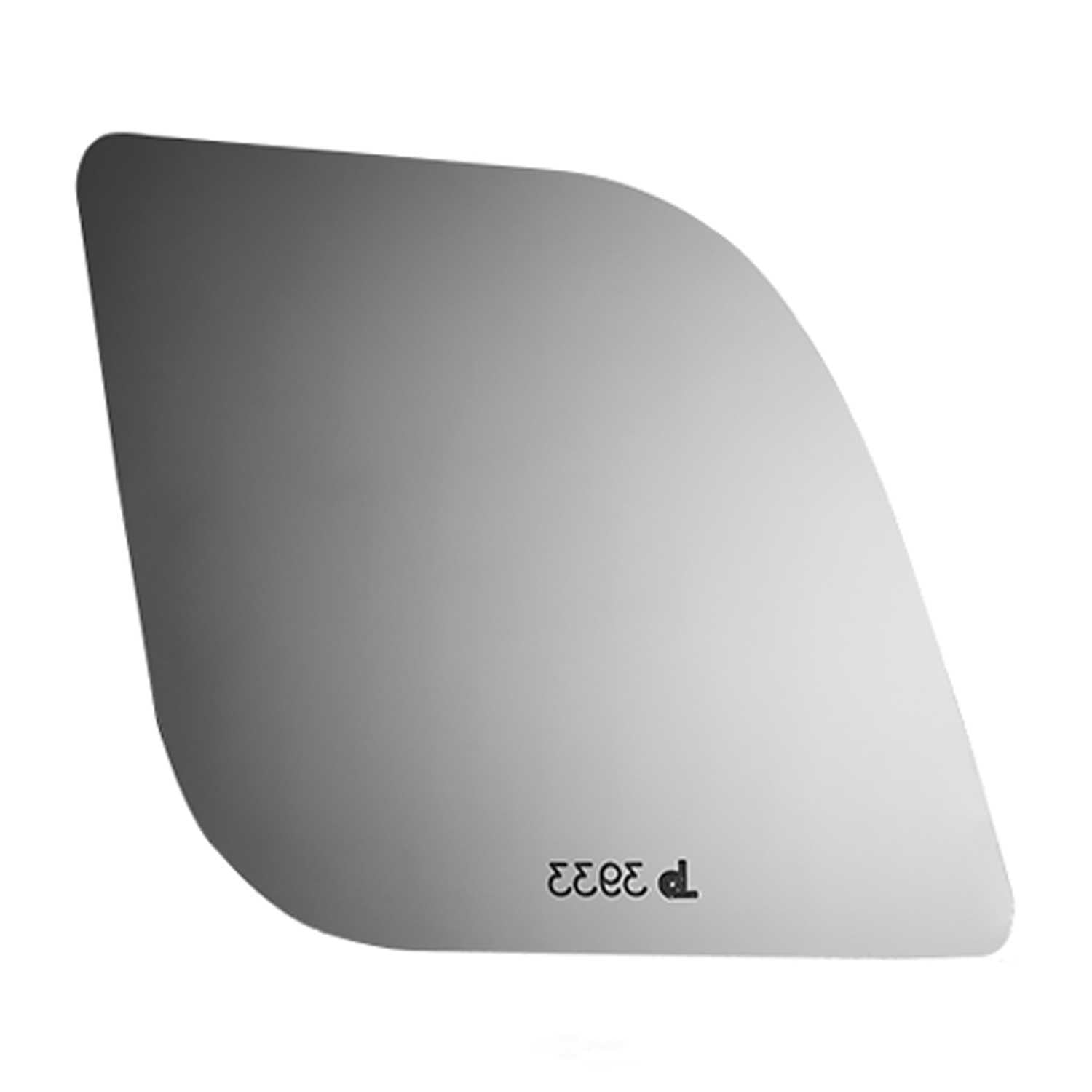 Burco Side View Mirror Replacement Glass - Clear Glass - 3933