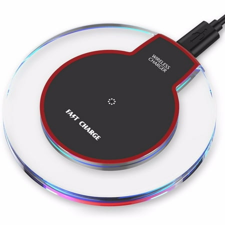 Qi 5W Wireless Fast Charger Charging Pad For Apple Android (Best Charting App For Android)