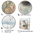 thumbnail image 3 of Designart "Seaside Wildlife Winter Charm" Coastal Animal Floater Framed Wall Decor, 3 of 5