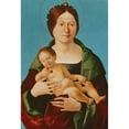 thumbnail image 3 of Ercole de' Roberti 18x24 Black Modern Framed Museum Art Print Titled - Virgin and Child (1490-96), 3 of 5