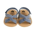 thumbnail image 3 of Baby Sandals Summer Baby Girls Solid Color Soft Sole Shoes, 3 of 6