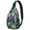 Dark-green-16, variant on Summer Beach Sling Bag - Vibrant Boho Crossbody Bag with Mesh Pockets - Travel-Ready for Outdoor, Festivals, Vacation