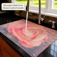 thumbnail image 5 of Sink Out Of Sight® Adjustable Flow-Through Mesh Kitchen Sink Cover ,20 x 30", Jennie's Rose, 5 of 13