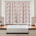 thumbnail image 2 of Kids Curtains 2 Panels Set, Funny Birds with Hats Smiling Baby Mushrooms Flowers Creative Children Modern Doodle, Window Drapes for Living Room Bedroom, 55W X 39L Inches, Multicolor, by Ambesonne, 2 of 3