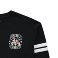 thumbnail image 2 of Disney Women's Long Sleeve Shirt, Varsity Printed Mickey and  Minnie Mouse Shirt Black - XL, 2 of 5