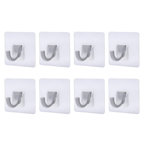 Fiudx Vaso para Bebé, Diseño Antiderrames, Fuerte Adherencia, Impermeable y Reutilizable, Multiusos para Cocina, Baño y Sala de Estar, Fácil Instalación, Juego de 8 Piezas, Tamaño 7 X 7 Cm