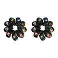 thumbnail image 1 of Greeniant 9Pcs Golf Iron Headcover Set Golf Club Cover Sleeve Head for Outdoor Sports Negro 2piezas, 1 of 6