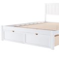 thumbnail image 3 of HomeRoots White Solid and Manufactured Wood Full Bed, 3 of 8