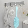 thumbnail image 6 of Anti-Slip Long Handle Back Scrubber, Soft Bath Sponge Shower Brush for Women Men Body Cleaning,Blue, 6 of 6