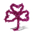 thumbnail image 2 of Bewildely Guirnalda de oropel de 8 Uds., de trébol, decoraciones de lámina metálica, colgante de techo para Navidad, bodas, en exteriores e Kits de decoración para fiestas Rosa 2m Bewildely HA012699-06, 2 of 6