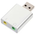 thumbnail image 1 of 7.1 USB Audio Adapter External Sound Cards with Headphone and Microphone Jack, 1 of 3