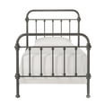 thumbnail image 5 of Weston Home Nottingham Metal Twin Bed, Frost Grey, 5 of 7
