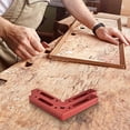 thumbnail image 2 of Pince d'Angle Droit Carrée 1 Pce/2 Pcs 90 Degrés pour Menuiserie Localisateur Rouge, 2 of 9