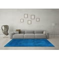 thumbnail image 3 of Ahgly Company Indoor Rectangle Persian Light Blue Bohemian Area Rugs, 7' x 10', 3 of 4