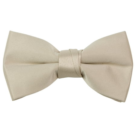 Alynn Novelty Green Silk Ties - Spring Notion Boys' Pre-tied Banded Satin Bow Tie