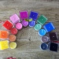 thumbnail image 2 of Many Dye Chips Flakes Candle Or Dark brown, 2 of 3