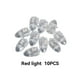 thumbnail image 4 of Matsuzay 10 piezas de luz para fiestas, atmósferas, lámpara decorativa para interiores y exteriores, farol de cumpleaños, decoración de iluminación Iluminación navideña Luz roja Matsuzay HA074895-03, 4 of 6