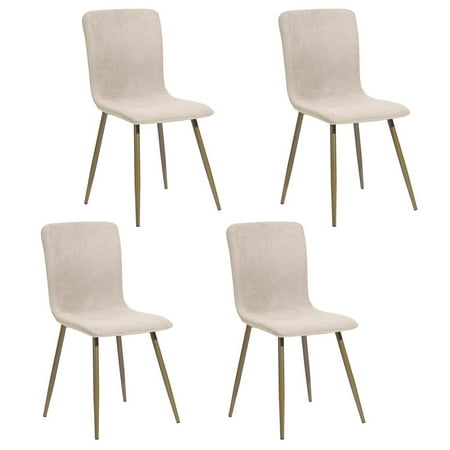 Furniture R Dining Chair Set Of 4, Grey Fabric Dining Chairs Set Of 4